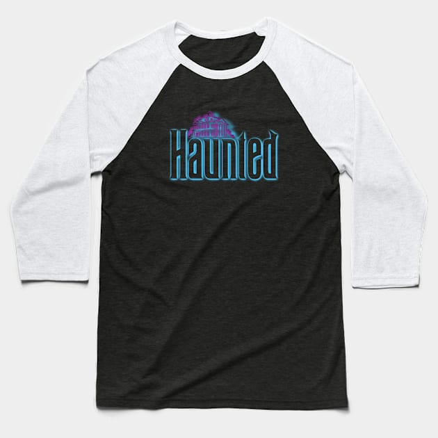 Haunted Baseball T-Shirt by EnchantedTikiTees